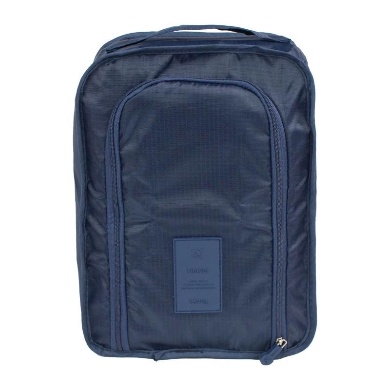 Multifunctional portable shoe bags folding dust-proof nylon storage bag clothing and shoe organizer, outdoor travel storage case