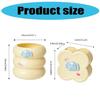 Bright Cartoon Design Plastic Innovative Pen Holder Compact Stationery Case for Students Professionals