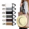 Non-Elastic Straw Hat Clip for Outdoor Travel – Portable European & American Style Hat Holder