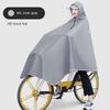 Bicycle Raincoat for Students Men and Women Electric Bicycle Driving Special Long Full Body Rainproof Poncho