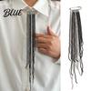 Dangle Brooch Beaded Tassel Pin Boho Chain Retro for Women
