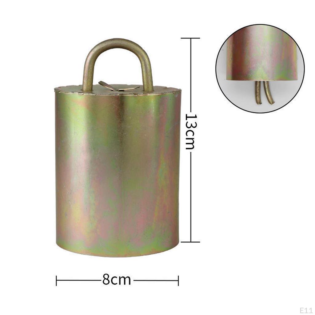 Cow Bells Horse Sheep Iron Lute Animal Grazing Noise Maker Farm Animals