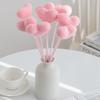 1/5pcs Artificial Handmade Crochet Yarn Flower Wedding Bridal Bouquet Diy Gift Christmas Home Vase Outdoor Garden Bonsai Decorti