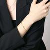 18K Golden Clover Chain Bracelet