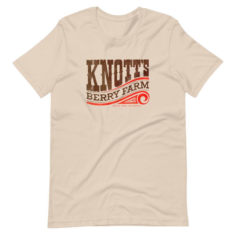 KNOTTS BERRY FARM Amusement Park Vintage Style Tee Shirt Unisex T-Shirt L