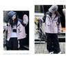 Girls' Reversible Hooded Mid-Length Fleece-Lined Windbreaker (2025 Autumn/Winter Collection)