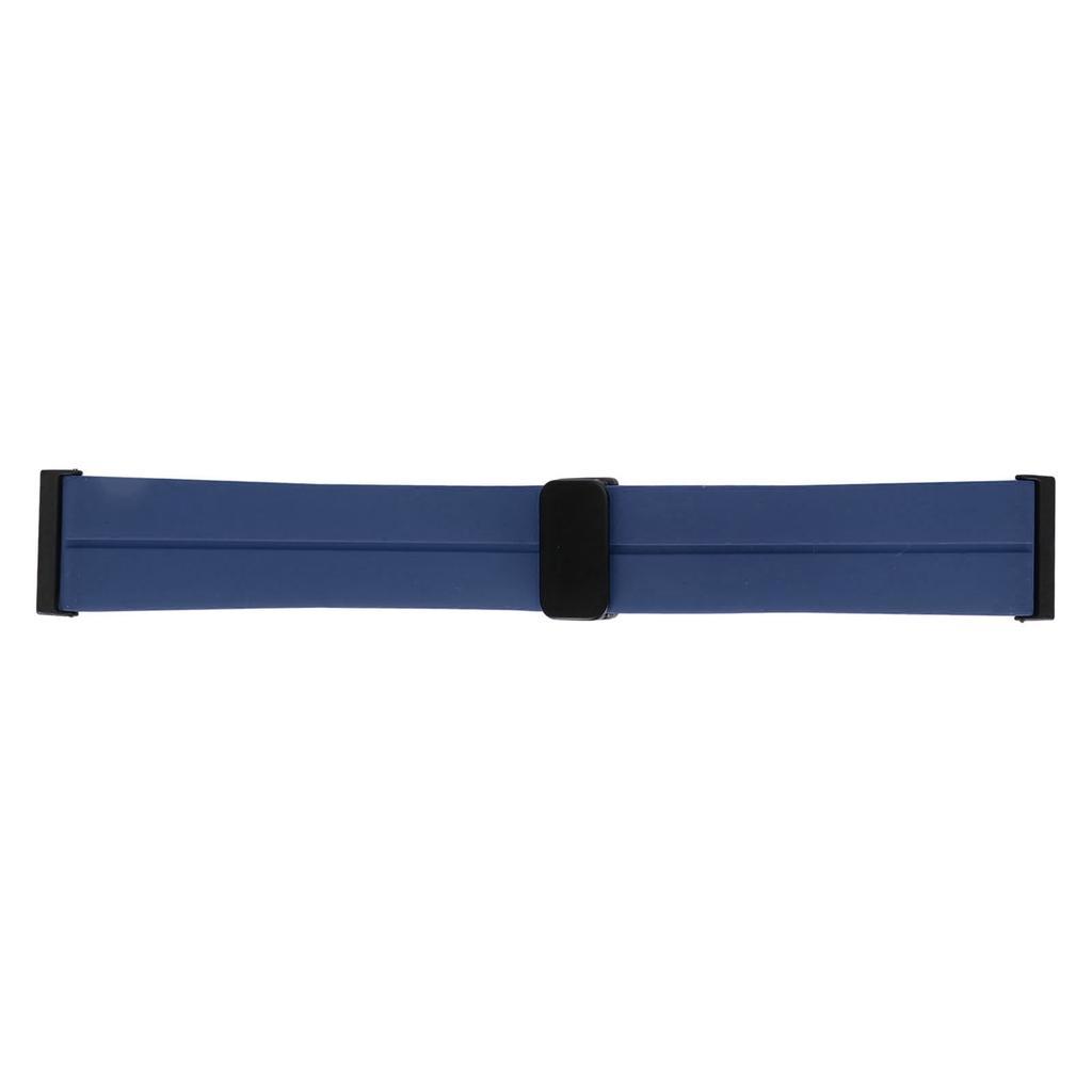 Silicone Band Quick Release Sports Watch Bands with 24mm Magnetic Folding Buckle Fit for Suunto 7 9