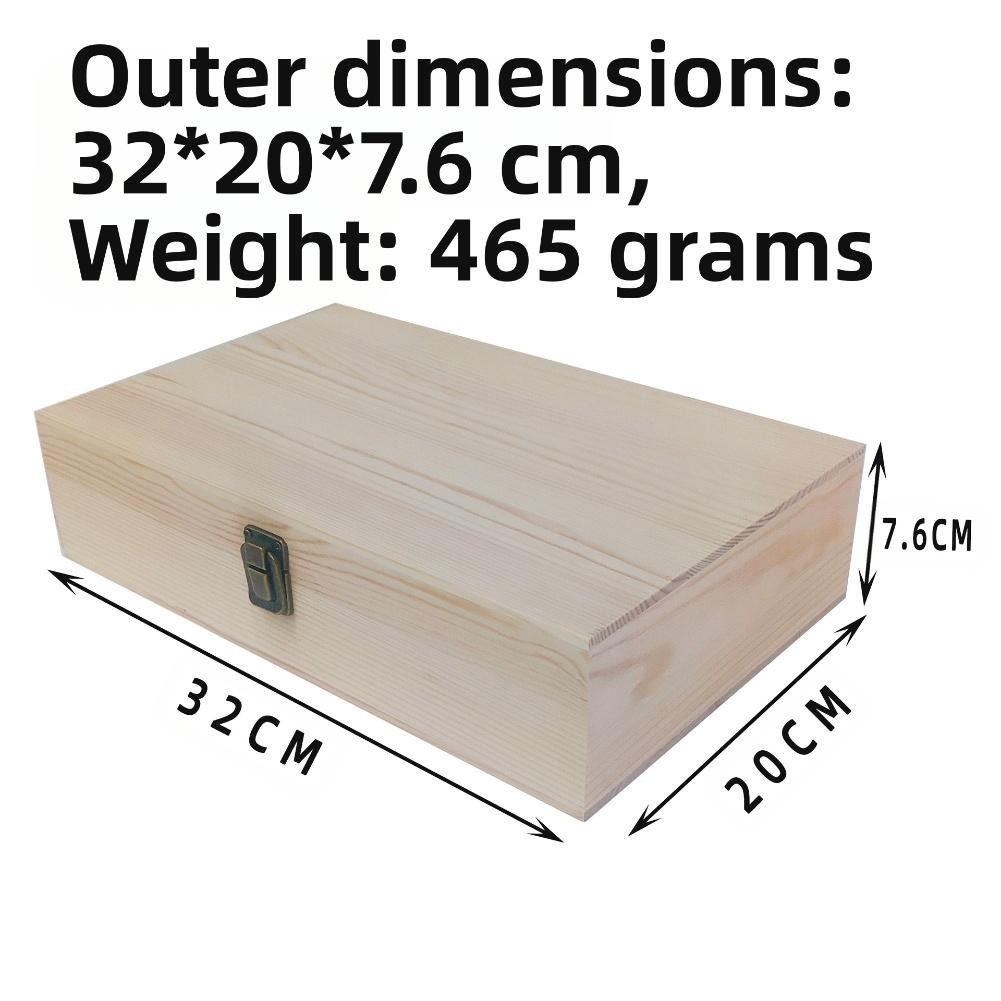 Pine Storage Box Rectangular Storage Box Home Organization As Shown Large Wooden Storage Box Craft Supplies Box