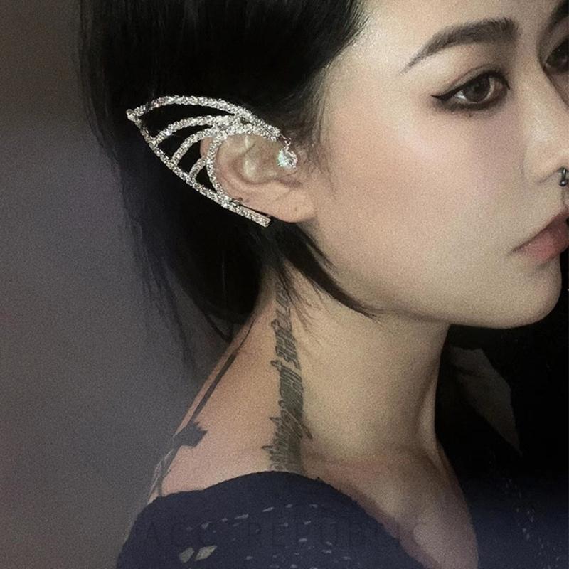 Fashionable Ear Cuff  Adornment No Piercing Ear Cuff Earrings Unique Shape Ear Rings Jewelry for Fashion Enthusiasts