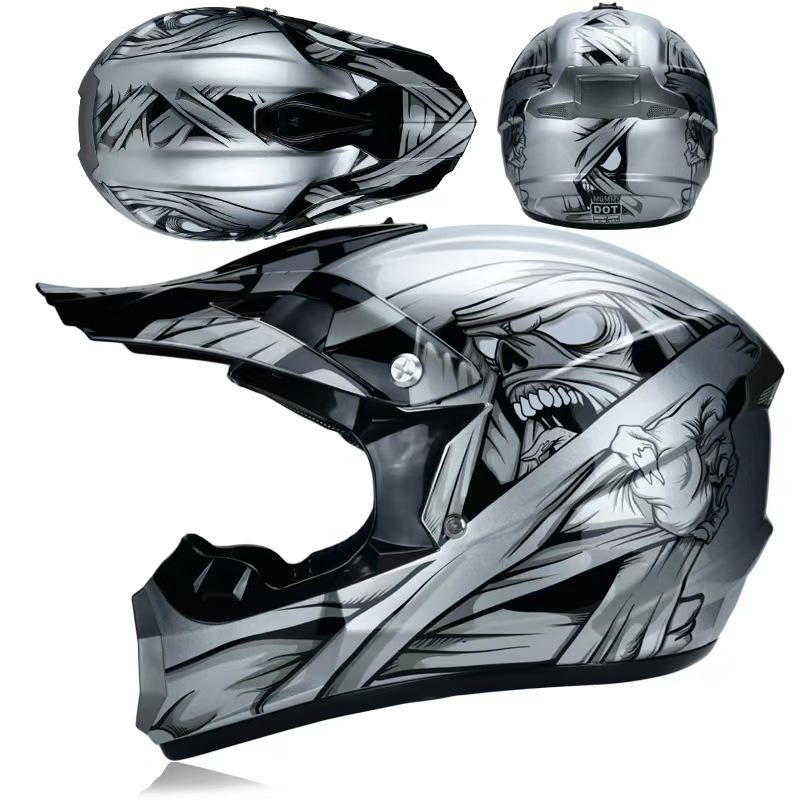 Men s Full Face All-Season Off-Road Helmet for Electric Vehicles and Mountain Bikes Medium