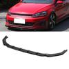 3PCSCelsiusSet Front Bumper Splitter Lip for Maxton   Replacement for MK7.5 2017‑2020