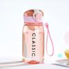 400ml/ 500ml Water Bottle Food Grade Large Capacity Bounce Cover Leak-proof PC Summer Simple Tea Leak Bottle Daily Use