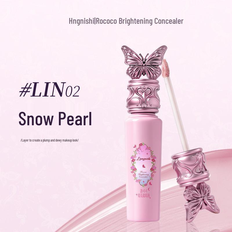 Liangni Shiluo Cocoa Brightening Concealer: Natural Brightening, Soft Focus, Dark Circle Concealment, and Skin Tone Correction.