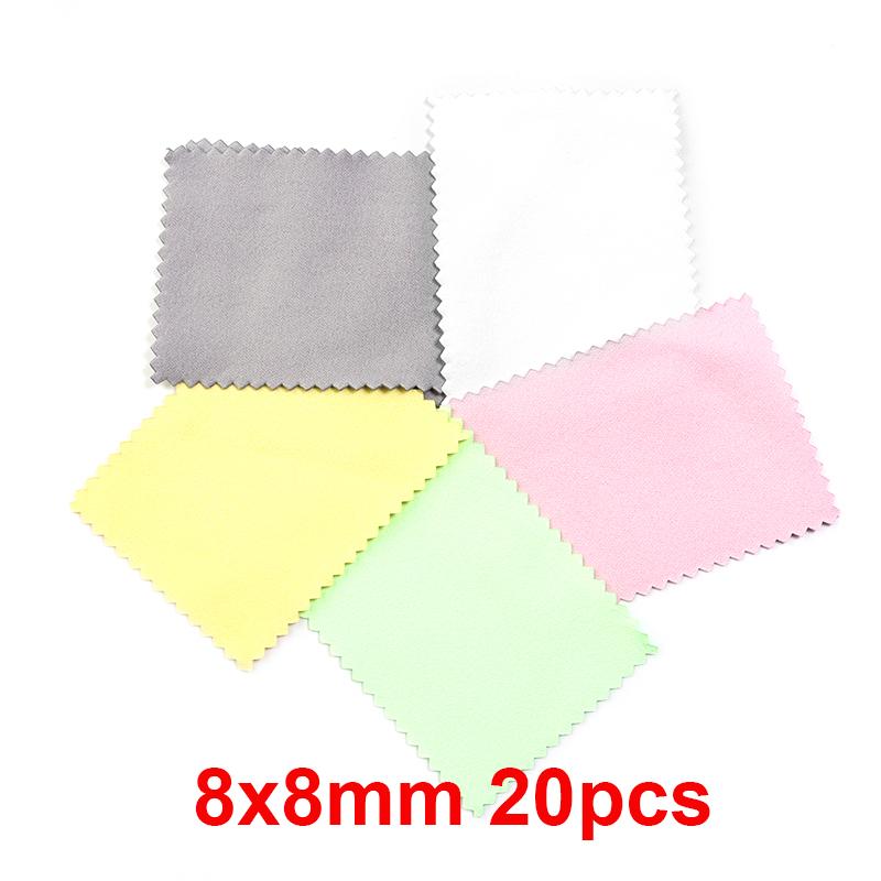 Louleur Polish Polishing Cloth Silver Color Cleaning Polishing Cloth Soft Clean Wipe Wiping Cloth For Gold Color Jewelry Tool