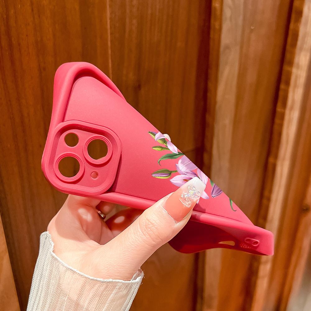 Soft Silicone Square Ladder Printing Pattern Phone Casing Full Cover Camera Shockproof Protection Rubber Case for Huawei Honor