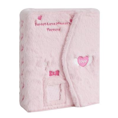 Songheung 6-ring Photobinder + A5 4-cell Double-sided Inner Page 30-sheet Photo Album Diary, Pink, 1 Piece