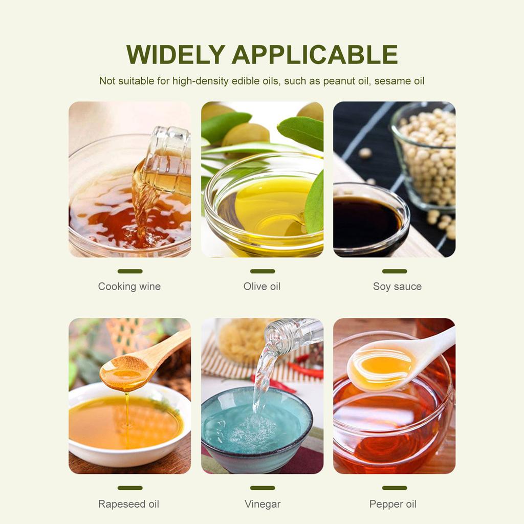 210mL Olive Oil Sprayer Bottle for Cooking BBQ Salad Baking Roasting Grilling