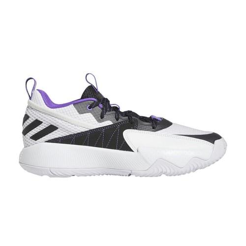

Adidas Мужские кроссовки Dame Certified EXTPLY 2.0 White Purple Rush ID1810 EU 45 чёрный/белый