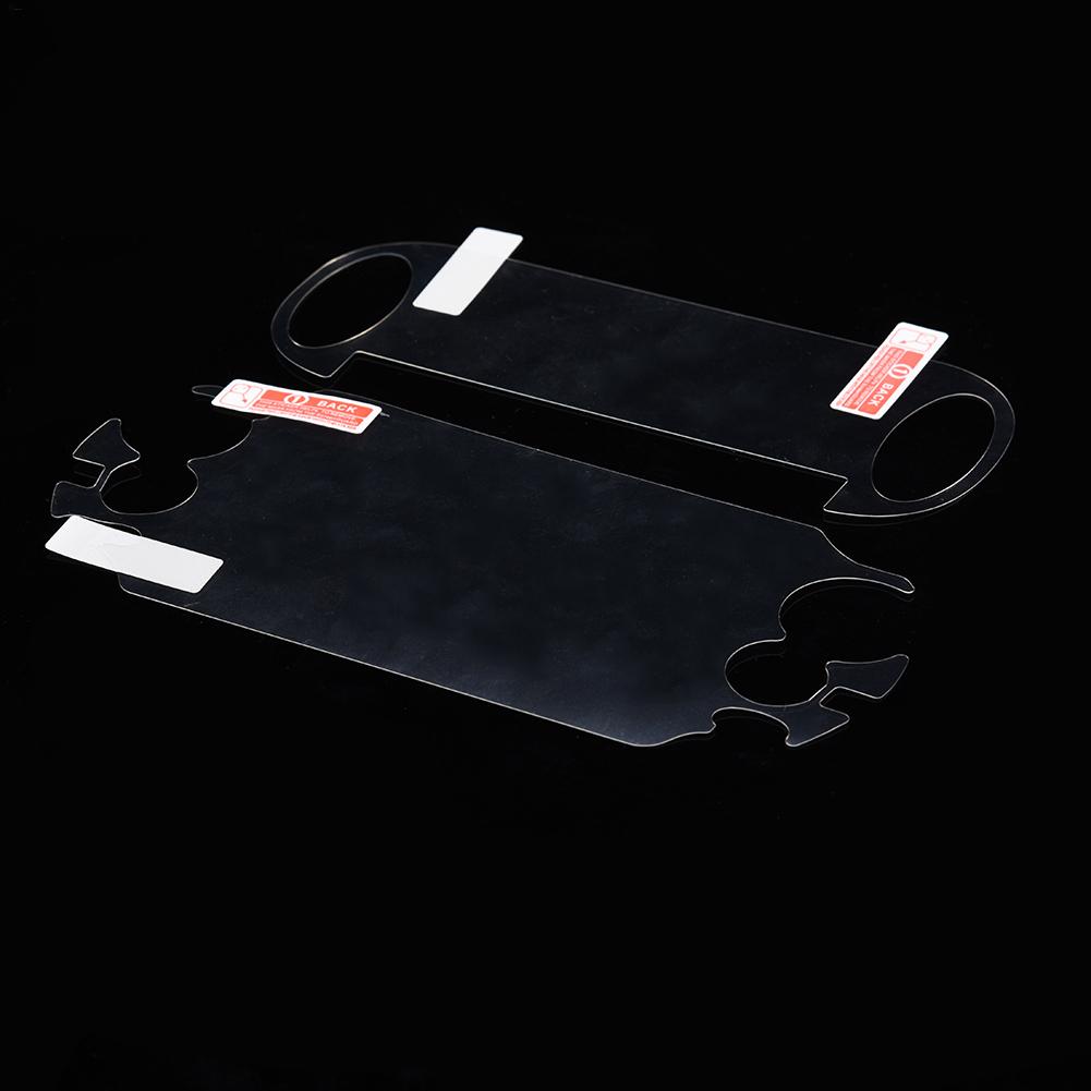 Game Player Screen Protection Pad Anti Dust Scratch-proof HD Screen Protector Film For Sony PSVitas PSV Front And Back Cover