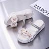 Sandals women's spring and summer new flower dual-purpose student casual thick-soled beach women's cool slippers