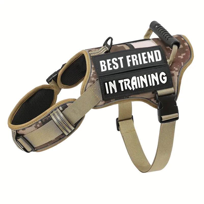 2024 Explosion-Proof Tactical Dog Harness & Leash Set for Medium/Large Dogs