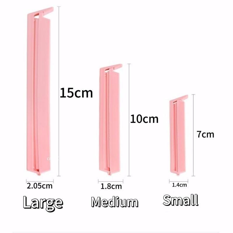 Food Snack Storage Seal Sealing Bag Clips Sealer Clamp Food Bag Clips Kitchen Tool Food Close Clip Kitchen Accessories