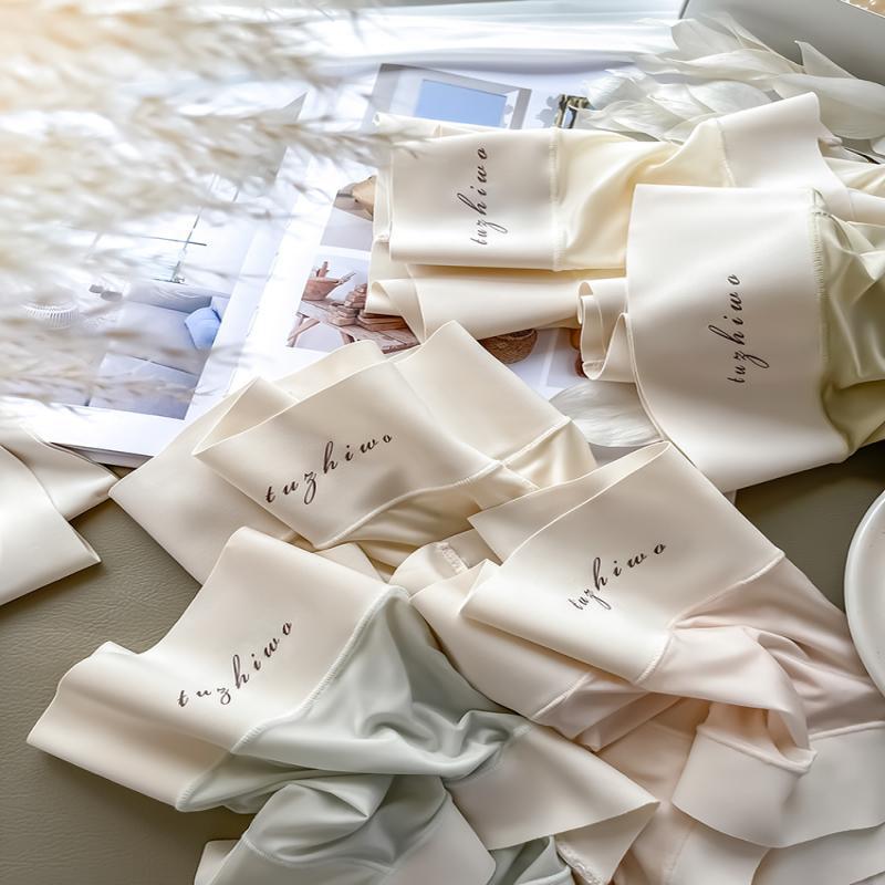 Eisseide Nahtlose Slips mit hohem Bund - Ultradünn, Atmungsaktiv, Nude-Gefühl für Frauen und Mädchen