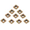 10pcs CNC Carbide Tips Inserts Blade Cutter Lathe Turning Tool With Box