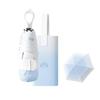 Sleek 6 Classic Umbrellas Bones Protection Capsule Exceptional Gradient Sun Mini Compact User-friendly Umbrella