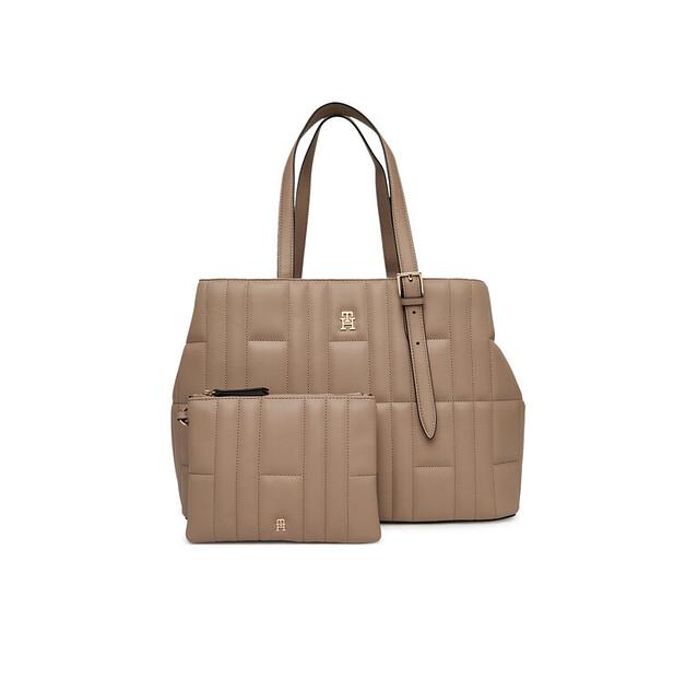 

Сумка Tommy Hilfiger Tommy Hilfiger Th Feminine Tote AW0AW17452 бежевый