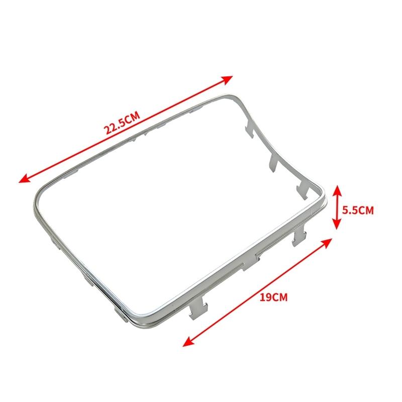 

Chrome Car Front Water Cup Frame Trim for Mercedes Benz C-Class GLC W205 C205 C253 X253 2015-20219 (Left-hand Drive)