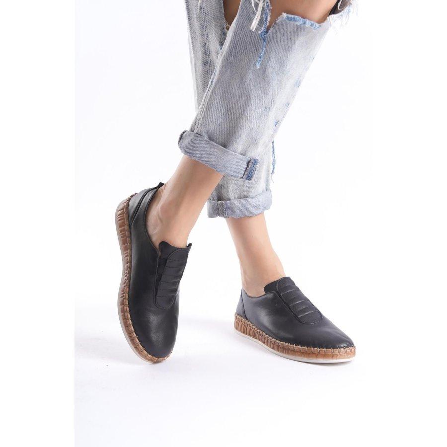 

Women s Genuine Leather Flats Soles Comfortable Casual Slip-On Shoes 41 чорний