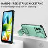 KEYSION Shockproof Case for Xiaomi Redmi A1 10C 10A Push Pull Camera Protection Live Stand Phone Cover for Redmi Note 9 Pro 9S