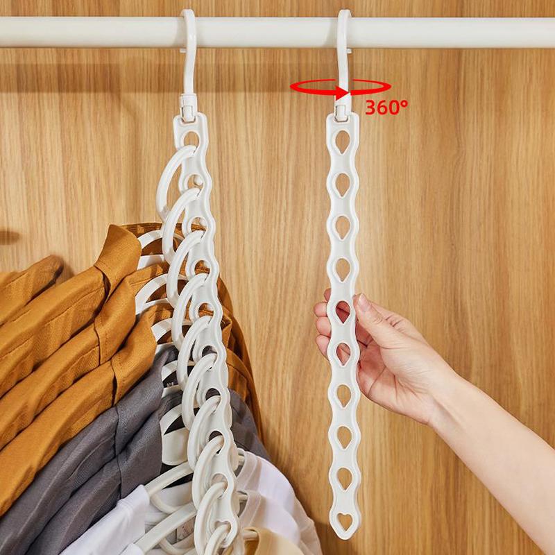 Multifunctional Clothes Hanger Storage Rack For Home Hanging Clothes Dormitory Folding Clothes Drying Rack To Save Space Bedroom