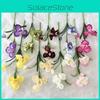 Iris Flower Artificial Wedding Hotel Restaurant Desktop Decoration Room Ornament