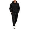 Men's Sweatshirt Suit Men's Solid Color Casual Sports Suit Sweatshirt Suit