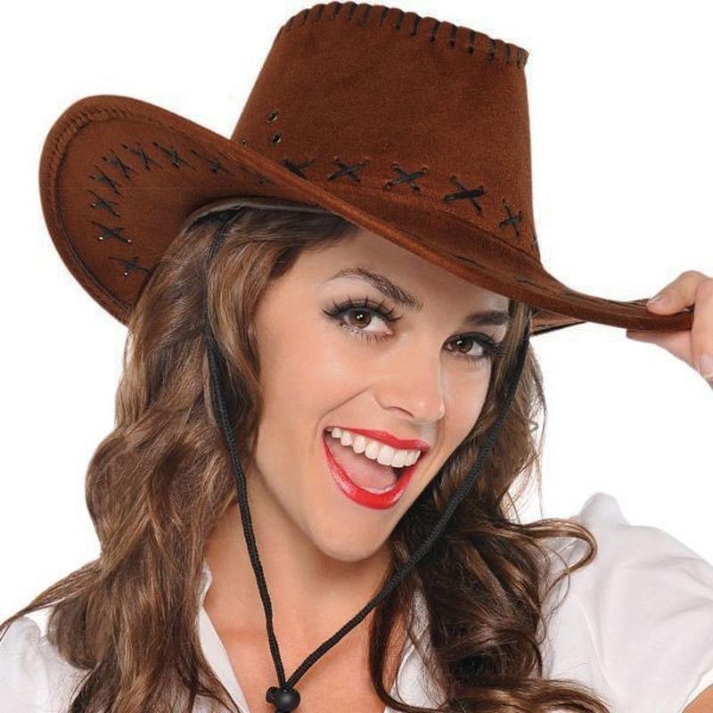 

New Fashion Western Cowboy Hat Large Brimmed Hat for Men or Female