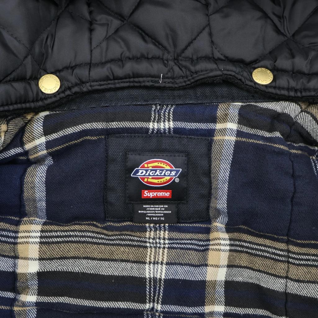 Supreme Dickies Hooded Work Jacket Black