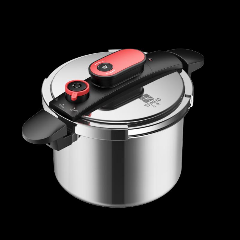 SANHO 304 Stainless Steel Explosion-Proof Pressure Cooker