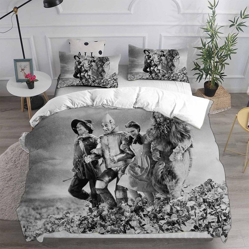 The Wizard of Oz Bedding Sets Comforter Quilt Bed Cover Duvet Cover Pillow Case 2-3 Pieces Sets Kids Adult Size