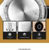 Korean Style Automatic Glass Kettle: Black & Flower Tea Maker, Multi-functional, Household.