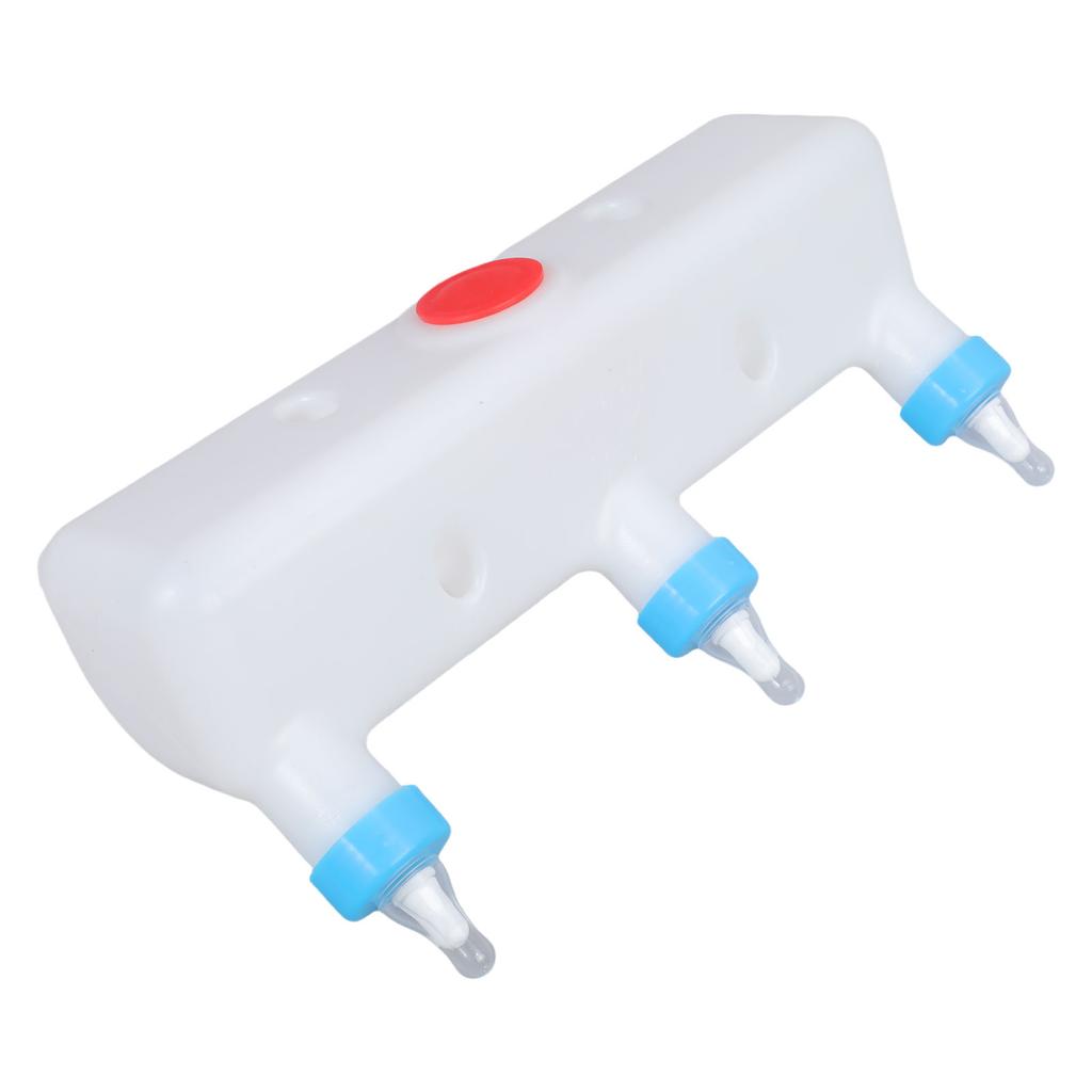 3 Nipple Hanging Feeder Bottle For Lamb Calves Piglets Durable Multiple Animal Nursing Tool Farm Drinking Equipment