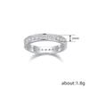 Women With Diamond Rings, Daily Matching With Shiny Jewelry, Fashionable And Elegant Versatile Ring