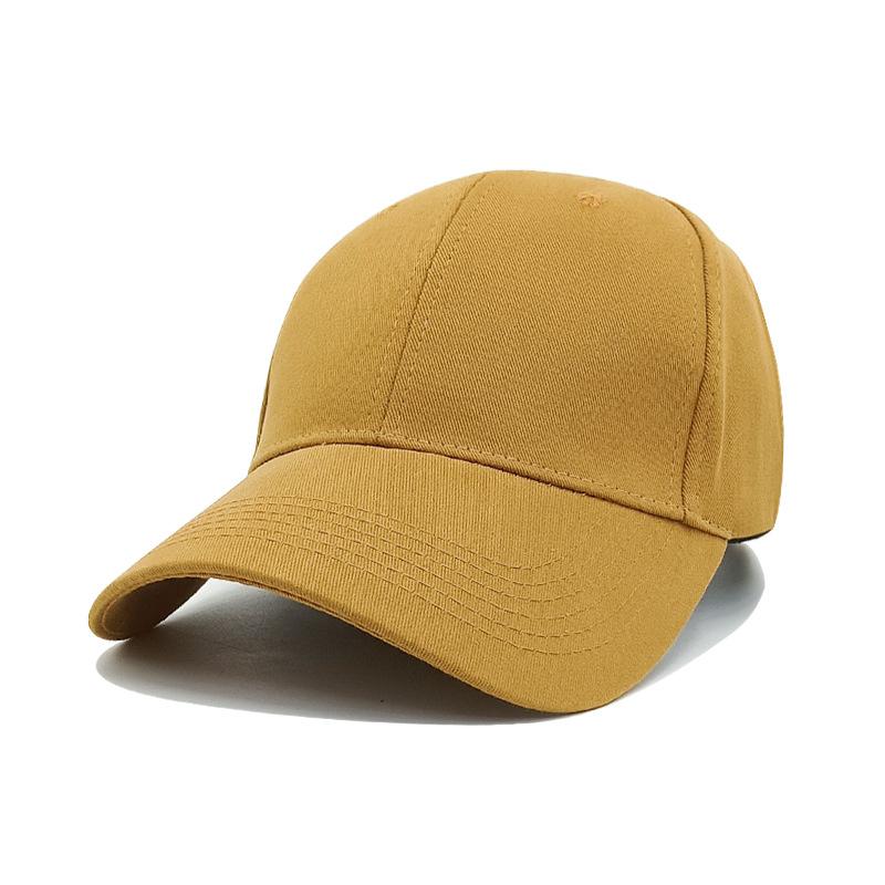 Big Head Baseball Cap Outdoor Face Showing Small Sun Hat Solid Color Light Board Baseball Cap