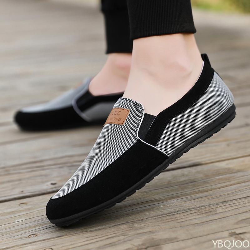 Men Fashionable Versatile Boat Footwear Man Lightweight Breathable Flats Men's Casual Comfortable Shoes New Minimalist Sneakers