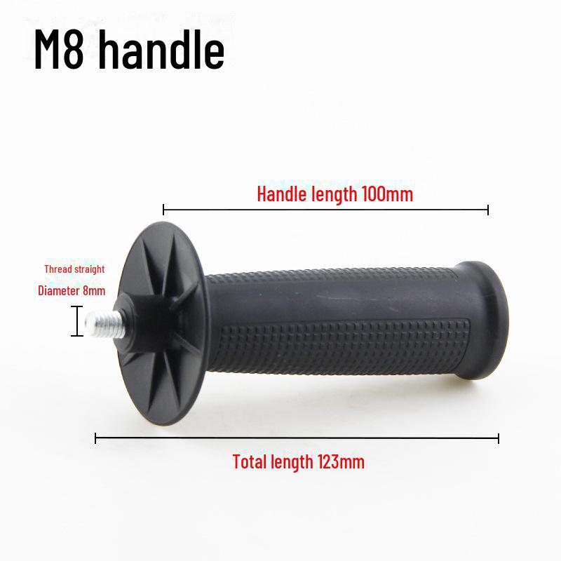 100/125 Angle Grinder Auxiliary Handle with M8/M10 Thread