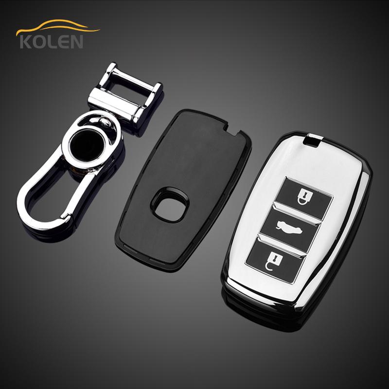 Soft Tpu Car Remote Key Case Cover Protection Shell Fob For Changan Cs75 Eado Cs35V7 Cs15 Oushang Raeton Car Styling Accessories