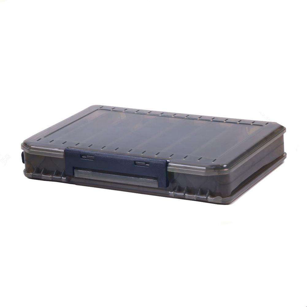 Lure  Bait  Storage  Box Double-sided 14  Fishing Gear Accessories Multifunctional Beads Earrings Necklace Storage Containers