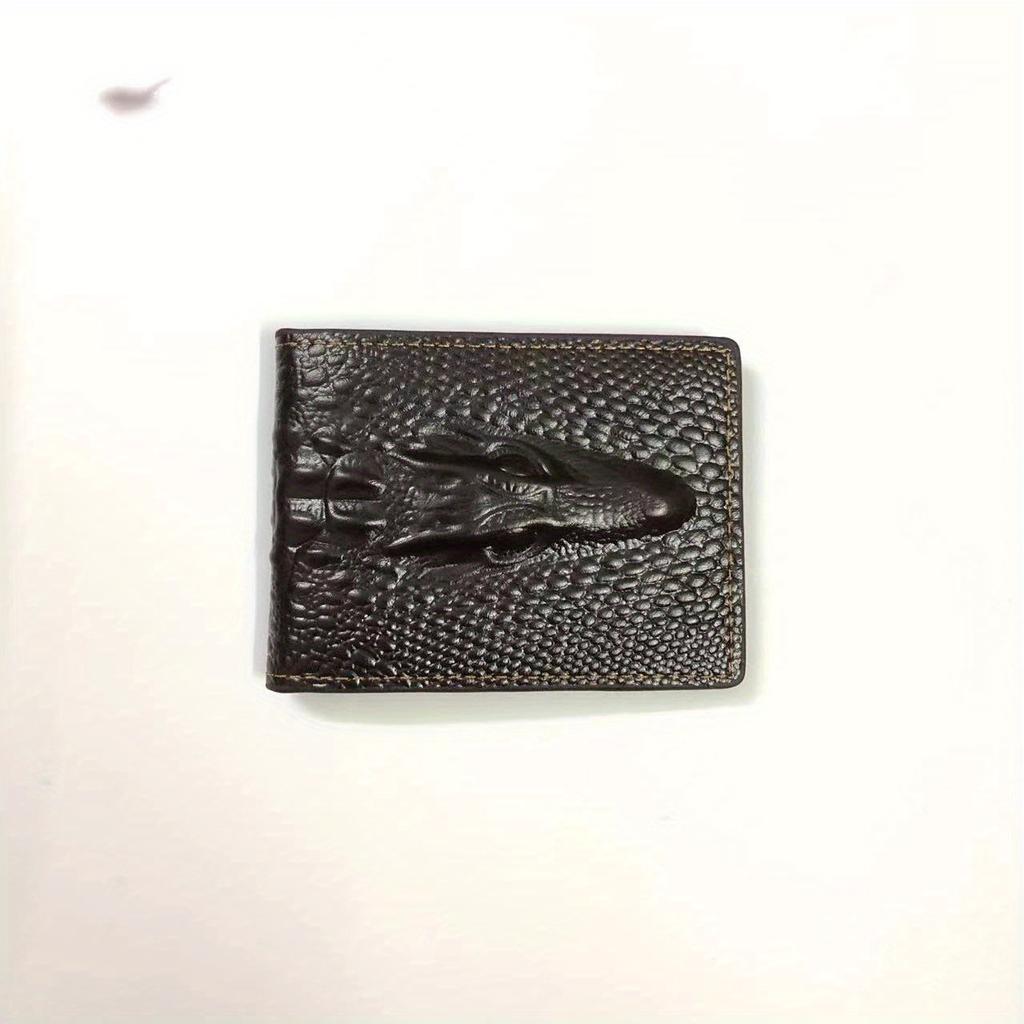 Men's Pattern ID Card Holder - Large Capacity Multi-Functional Driver's License and Bank Card