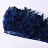 High-Quality Turkey Feather Edging, Colored Feathers, Fire Feather Edging For Weddings